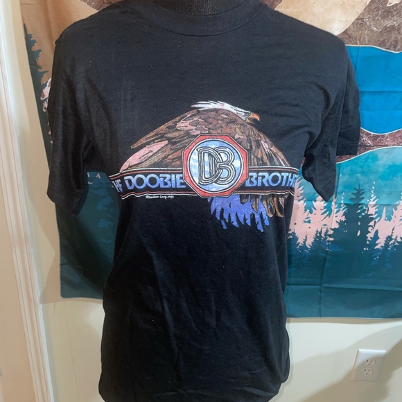 1980 Doobie brothers tour T-shirt - Picture 1 of 3